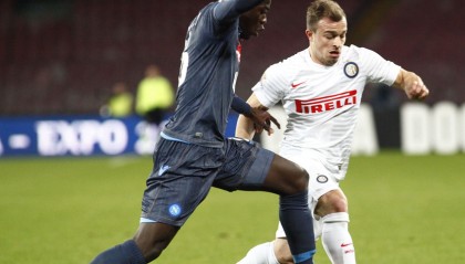  国米铁卫红牌下场陷被动  